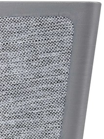 PLASTOVÝ KVETINÁČ PILEA TX 24X24 CM SIVÁ