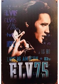 Ceduľa Elvis 75