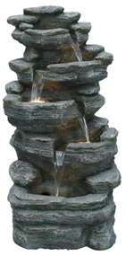 Záhradná fontána BestBerg EF-13 / polyresin / 49 x 43 x 92 cm