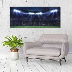 Obraz - Futbalový štadión (120x50 cm)