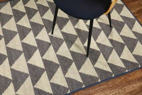 Mujkoberec Original, Ručne tkaný voňavý kusový koberec Vetiver 01, 120x170, béžová, exteriér