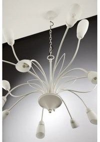 Jupiter 2062 - Luster na reťazi GLORIOSA 15xG9/14W/230V krémový