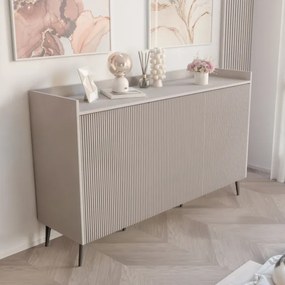 Moderná komoda CONNER kašmír 150 cm