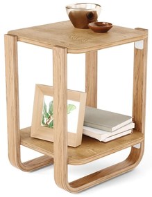 Odkladací stolík z eukalyptového dreva 38x42 cm Bellwood - Umbra