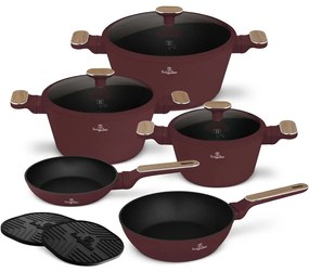 BerlingerHaus Súprava riadu s titánovým povrchom Leonardo Nordic, 10 ks