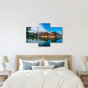 Obraz - Chrám Byodo-in, Japonsko (90x60 cm)