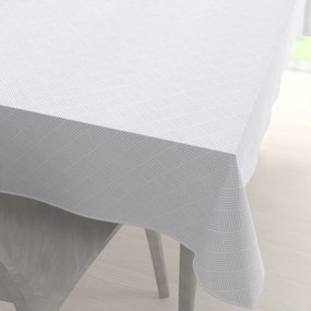 Biante Teflónový obdĺžnikový obrus Milano TF-094 - biely 100x140 cm