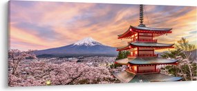 Obraz - Fudži, Japonsko (120x50 cm)