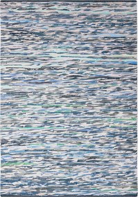 Kusový koberec Ashraf grau/blau Mix, 80x150, modrá, chodba / predsieň, My Flair
