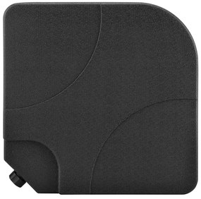 InternetovaZahrada Sada závažia na slnečník 4 ks - čierna