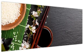 Obraz - Sushi (120x50 cm)