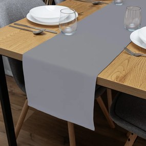 Biante Dekoračný behúň na stôl Rongo RG-068 Sivý 20x140 cm