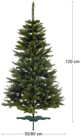 Vianočný stromček Christee 3 120 cm - zelená