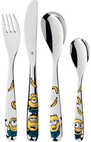 WMF - Sada detských príborov 4ks mimoni