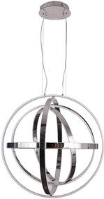 Závesné LED svietidlo Copernicus, 5x LED 260w, 3000k, ch