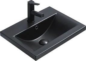 Mexen EMMA umývadlo, 51 x 39 cm, čierna matná, 25055185