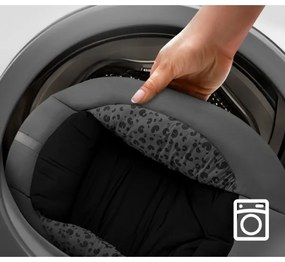 KINDERKRAFT - Detská hojdačka s melódiou 2v1 LUMI 4xAAA tmavošedá