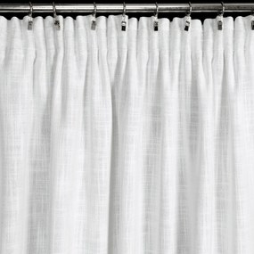 ZÁVES NA PÁSKE ROSI1 140X270 CM BIELA