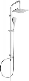 Mexen Tord sprchová sada s hornou a ručnou sprchou, chrómová, 78200-00