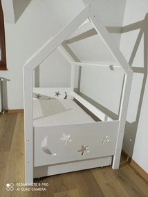 Raj posteli Detská posteľ domček D3 DMJ GWNG s prístelkou 180x80 cm