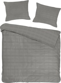 SATÉNOVÉ OBLIEČKY MARSELA EXCLUSIVE 160X200 CM, 2KS 70X80 CM SIVÉ