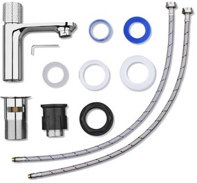 Livarno home Umývadlová batéria (strieborná)  (100378970)