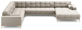 Béžová rohová pohovka (ľavý roh) Bali – Cosmopolitan Design