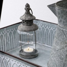 Chic Antique Lampáš Antique Zinc 19,5 cm