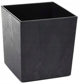 Kvetináč Flore 25x25 cm čierny betón