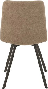 Béžová jedálenská stolička Chair Babette Beige - 55*47*82cm