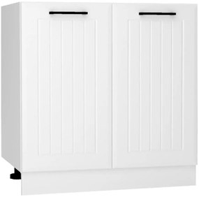 Skrinka do kuchyne Irma D80 Biely hrášok Mat