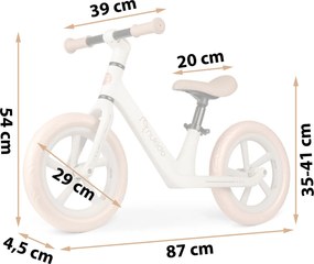Detský bežecký bicykel Light Flee Nukido