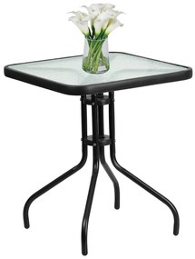 Dekorstudio Štvorcový stôl na balkón ISLAND 60cm