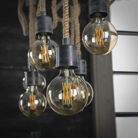 Luster 82-77 7L Rope  - Komfort-nábytok