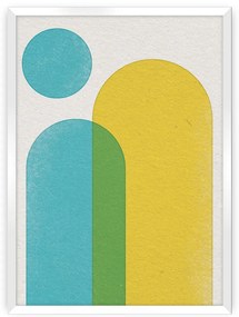 Plagát Abstract Shapes II