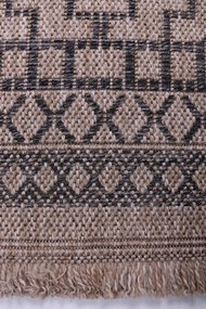 Koberec Indiana 08729B JUTE / ANTHRACITE