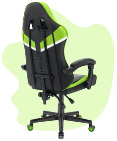 Hells Herná stolička pre deti Hell's Chair HC-1004 KIDS Green