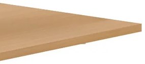 Rokovací kancelársky stôl WIDE, 200x80 cm, buk