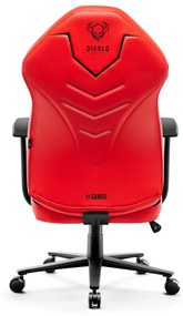 Herné kreslo Diablo X-Gamer 2.0 Normal Size, čierno-červené