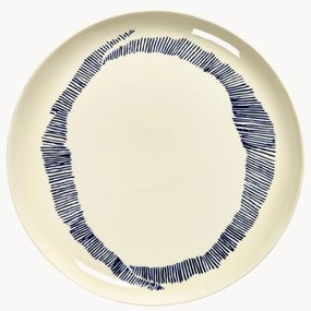 Plytké taniere's reaktívnou glazúrou Feast, 2 ks