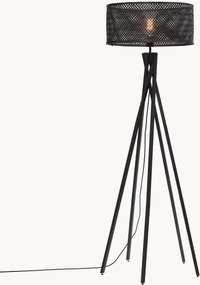 Bambusová stojacia lampa Java