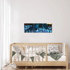 Obraz - Magický strom (s hodinami) (90x30 cm)