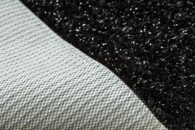 Sada kúpeľňových koberčekov SYNERGY glamour / lurex, čierna