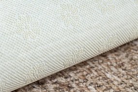 Koberec protišmykový ANDRE 1577 Jodelka, chevron - béžový