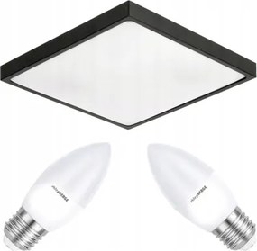 Stropné LED svietidlo do panela 2xe27 = 20w + žiarovky súčasťou balenia