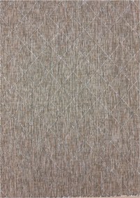 Ayyildiz, Kusový koberec Zagora 4512 Beige – na von aj na doma, 120x170, béžová, chodba / predsieň