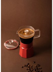 Červená moka kanvička z nerezovej ocele 0.29 l La Cafetiere Verona - Kitchen Craft