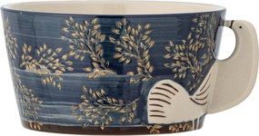 Bloomingville Kameninová miska Hezha Blue 460 ml