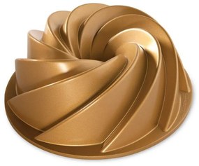 Nordic Ware Hliníková forma na bábovku Gold Heritage ⌀ 26 cm