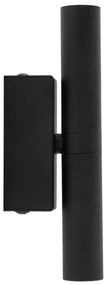 LED Nástenné svietidlo LAGOS 2xG9/3W/230V čierna